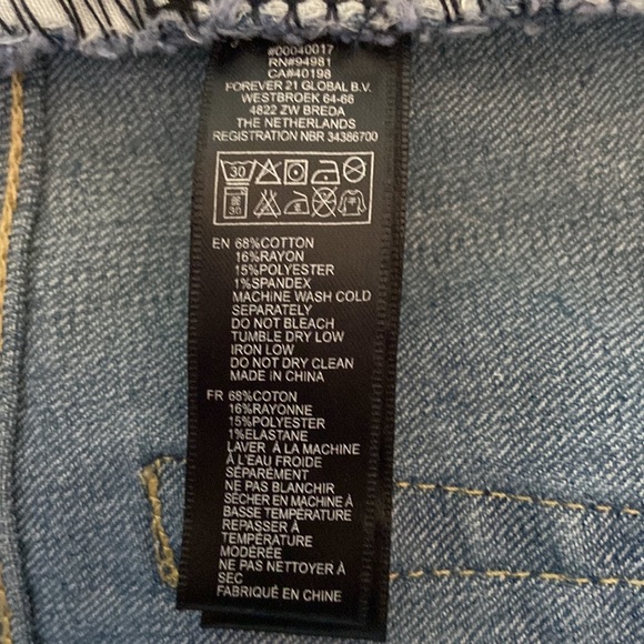 Forever 21 Denim Women’s Skinny Ankle Jeans Size 29 - Picture 8 of 8